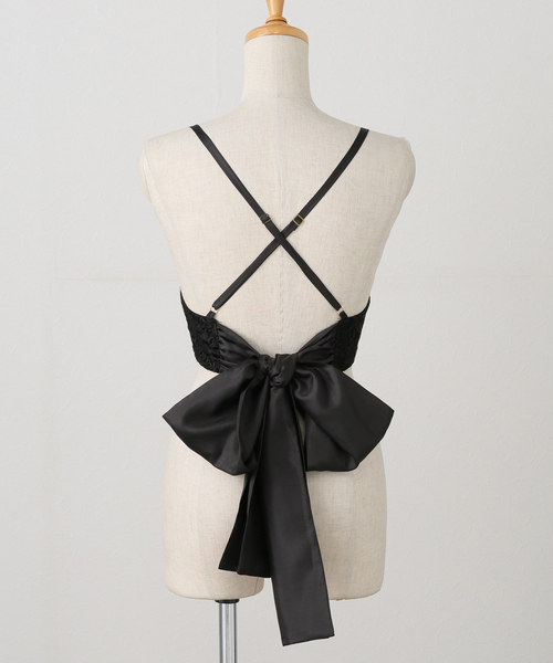 お値下げ★新品★ FUMIE＝TANAKA embroidery bustier セール】【FUMIE TANAKA(フミエタナカ)】embroidery bustier