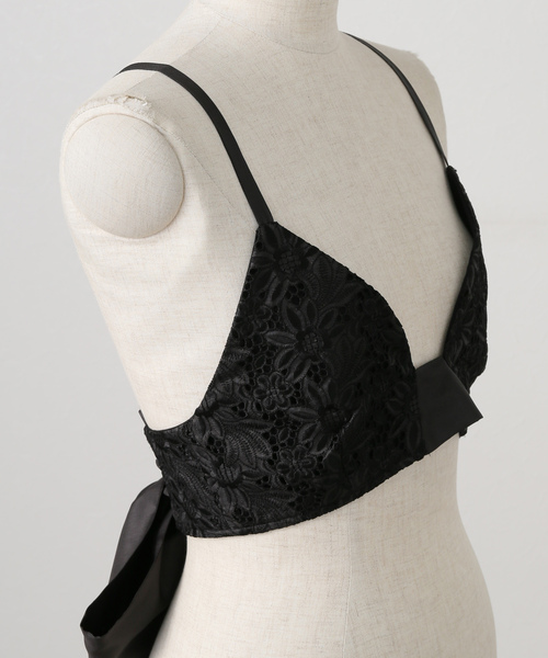 セール】【FUMIE TANAKA(フミエタナカ)】embroidery bustier