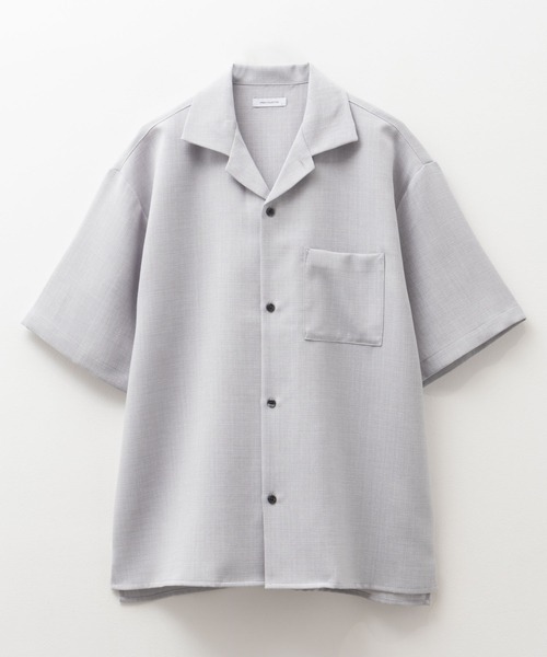 URBAN COLLECTION(アーバンコレクション)の「URBANCOLECTION エアリネンオーバーサイズシャツ(シャツ/ブラウス・メンズ・チャコールグレー/ベージュ/ライトグレー・S/M/L/XL)」の17枚目の写真