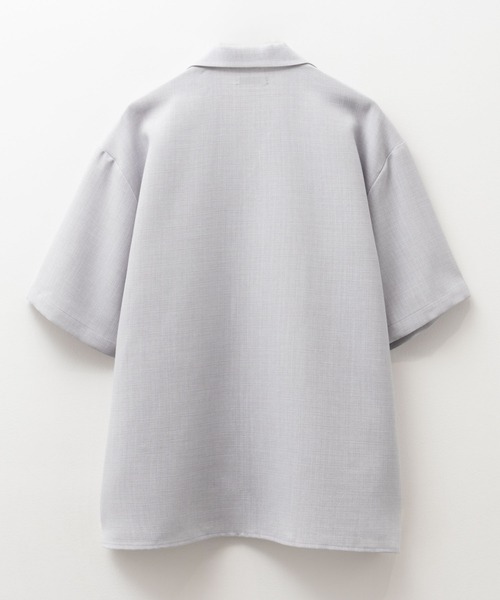 URBAN COLLECTION(アーバンコレクション)の「URBANCOLECTION エアリネンオーバーサイズシャツ(シャツ/ブラウス・メンズ・チャコールグレー/ベージュ/ライトグレー・S/M/L/XL)」の16枚目の写真