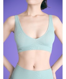 Ballelite（バレリット）の「【ballelite】ソフトリブハーフトップ（ブラジャー）」