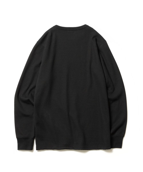 MR.OLIVE（ミスターオリーブ）の「HEAT THERMAL / INNER CREW NECK SHIRT（Tシャツ/カットソー・メンズ・オフホワイト/ブラック・MEDIUM/LARGE）」の18枚目の写真