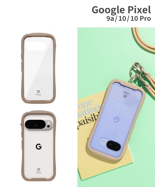 Google Pixel 10/10 Pro/9a 専用 iFace Reflection 強化ガラス クリア