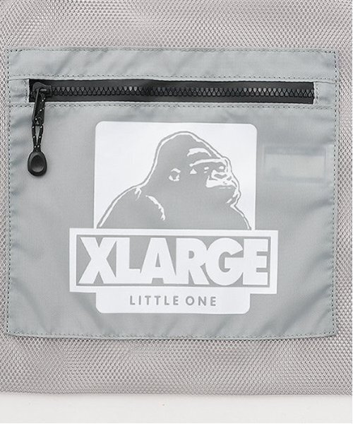 XLARGE KIDS(エクストララージキッズ)の「OGゴリラメッシュナップサック(バックパック/リュック・キッズ・ブラック/ネイビー/イエロー/グレー・F)」の8枚目の写真