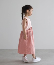 BONJOUR SAGAN enfant（ボンジュールサガンアンファン）の「【3-10才対応】ドッキングコクーンワンピース（ワンピース）」