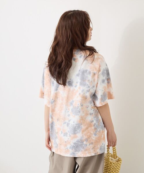 AMERICAN HOLIC(アメリカンホリック)の「【WEB限定】タイダイ染めTシャツ(Tシャツ/カットソー・レディース・パープル/オレンジ・FREE)」の8枚目の写真