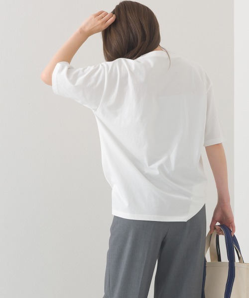 OMNES(オムネス)の「プリントTシャツE CALIFORNIA(Tシャツ/カットソー・レディース・ネイビー/ホワイト・MEDIUM/LARGE)」の11枚目の写真