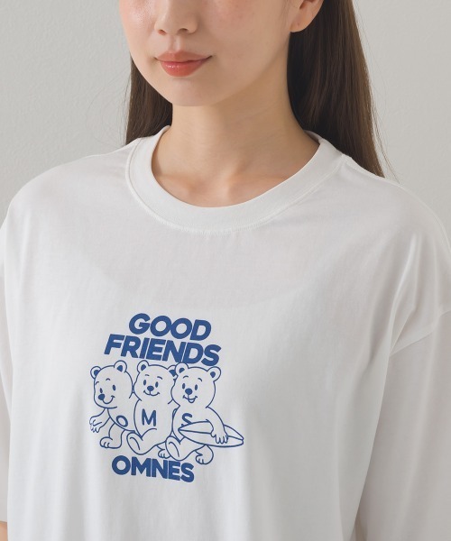 OMNES(オムネス)の「プリントTシャツE CALIFORNIA(Tシャツ/カットソー・レディース・ネイビー/ホワイト・MEDIUM/LARGE)」の17枚目の写真