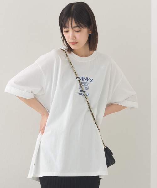 OMNES(オムネス)の「プリントTシャツE CALIFORNIA(Tシャツ/カットソー・レディース・ネイビー/ホワイト・MEDIUM/LARGE)」の19枚目の写真