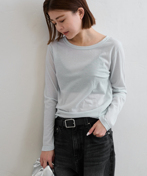 追加2》C/NY シアートップス（Tシャツ/カットソー）｜U by