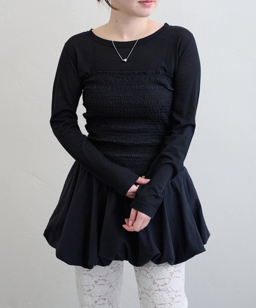 追加2》C/NY シアートップス（Tシャツ/カットソー）｜U by