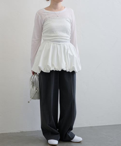 追加2》C/NY シアートップス（Tシャツ/カットソー）｜U by SPICK&SPAN