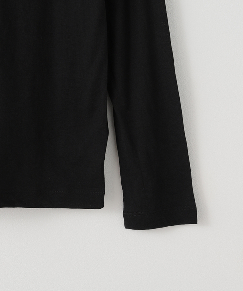 U by SPICK&SPAN（ユーバイスピックアンドスパン）の「《追加2》C/NY シアートップス（Tシャツ/カットソー・レディース・ブルー/アイボリー/ブラック・FREE）」の14枚目の写真