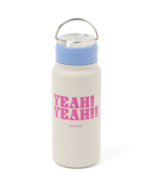 BAYFLOW（ベイフロー）の「[保冷・保温]BFTYPOステンレスボトル530ml（水筒・レディース・ライトブルー/オフホワイト/ピンク/グレー/ライトグリーン・0）」の11枚目の写真