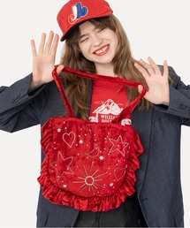 HEY!MrsROSE | HEY! Mrs ROSE(ヘイ!ミセスローズ)Velvet Gyoza Tote(トートバッグ)