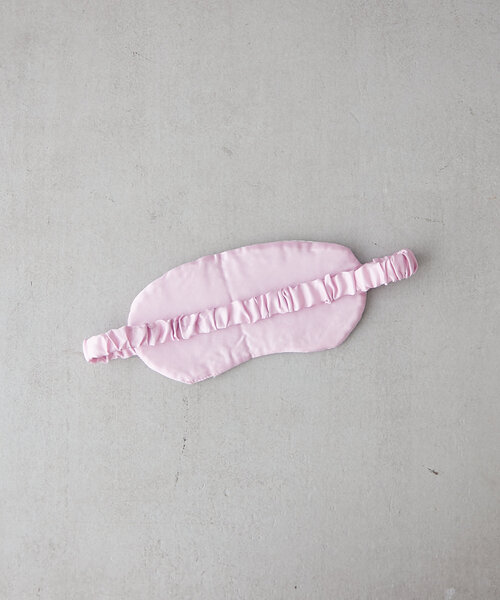 BIRTHDAY BAR（バースデイバー）の「【SILKUU シルクゥ】Silk Eye Mask  アイピローマスク（その他ルームウェア・レディース・グレー/ピンク・0）」の7枚目の写真