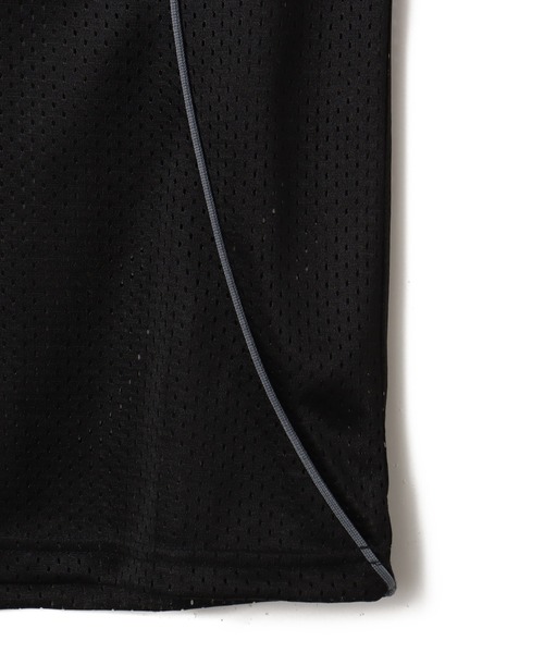 atmos（アトモス）の「atmos Mesh Football Shirt / アトモス メッシュ フットボール シャツ（ジャージ・メンズ・ブラック/マルチ/ネイビー・M/L/XL）」の8枚目の写真