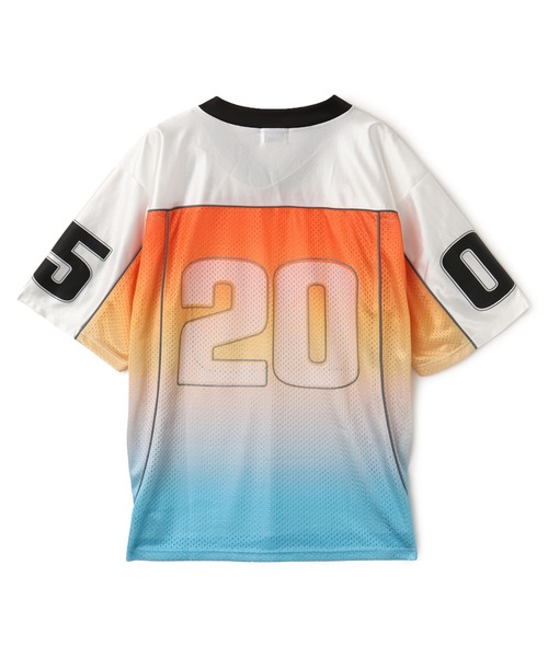 セール】atmos Mesh Football Shirt / アトモス メッシュ フットボール