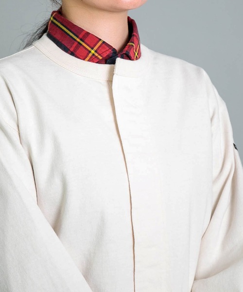 OMNIGOD（オムニゴッド）の「[OMNIGOD womens / オムニゴッド] マックスウエイトジャージー スナップカーディガン（カーディガン/ボレロ・レディース・ネイビー/ブラック/アイボリー・0）」の18枚目の写真