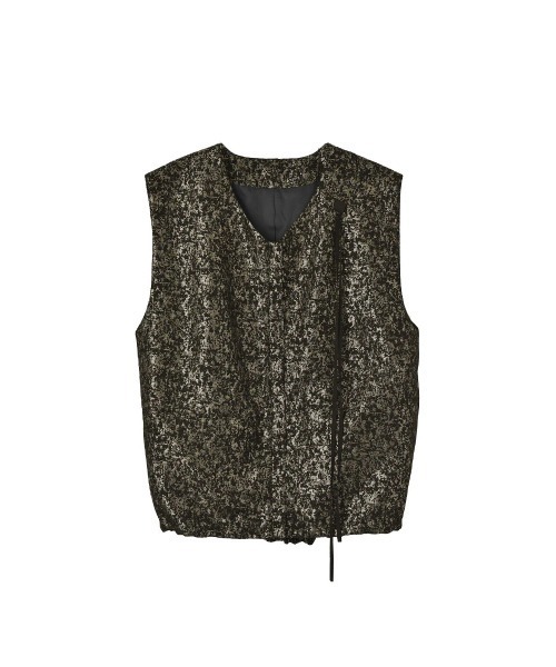 funda mine（ファンダマイン）の「グリッタージャガードベスト（ベスト・レディース・ゴールド・FREE）」の8枚目の写真