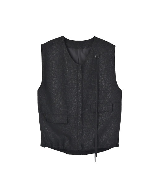 funda mine（ファンダマイン）の「グリッタージャガードベスト（ベスト・レディース・ゴールド・FREE）」の9枚目の写真