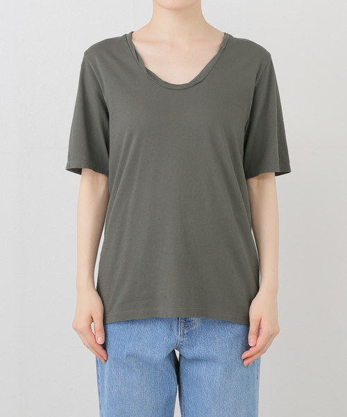 超人気の雑貨店 ガーメントダイBIOTシャツ（Tシャツ/カットソー）｜Spick & Span トップス