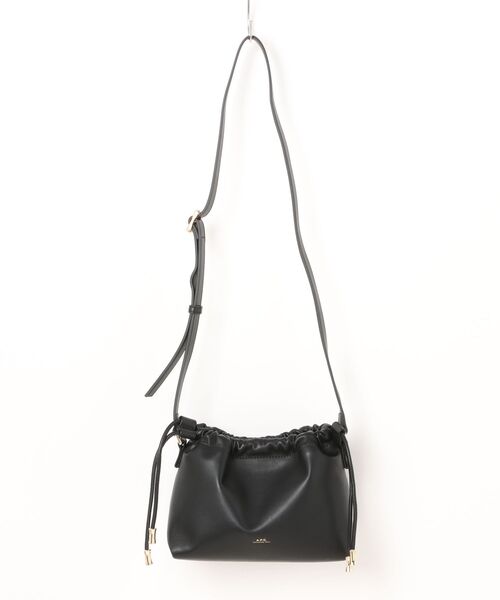 A.P.C.（アーペーセー）の「SAC NINON MINI（トートバッグ・レディース・ブラック/オリーブ・ONESIZE）」の2枚目の写真