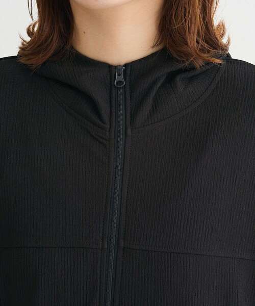 Green　Parks（グリーンパークス）の「ライトZIPパーカー（パーカー・レディース・ライトイエロー/ブラック・FREE）」の12枚目の写真