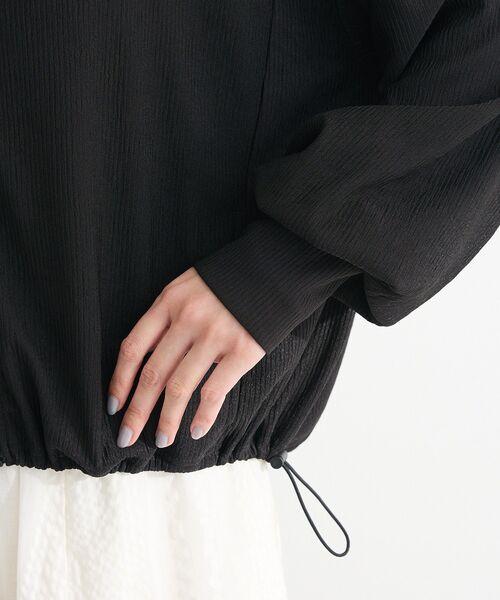 Green　Parks（グリーンパークス）の「ライトZIPパーカー（パーカー・レディース・ライトイエロー/ブラック・FREE）」の13枚目の写真