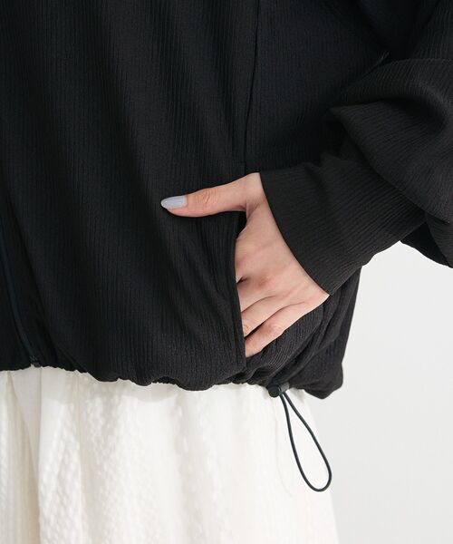 Green　Parks（グリーンパークス）の「ライトZIPパーカー（パーカー・レディース・ライトイエロー/ブラック・FREE）」の14枚目の写真