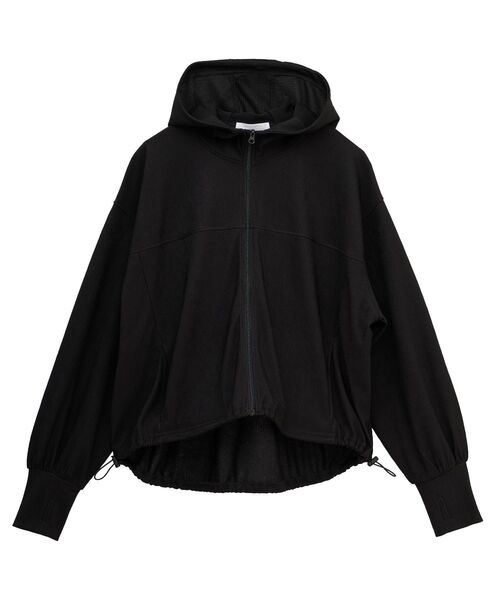 Green　Parks（グリーンパークス）の「ライトZIPパーカー（パーカー・レディース・ライトイエロー/ブラック・FREE）」の15枚目の写真