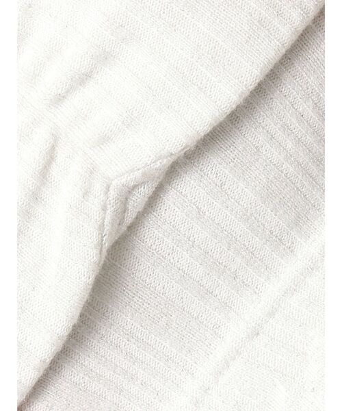 EATME（イートミー）の「ビスチェデザインラメリブTOP（タンクトップ・レディース・オフホワイト/グレー/ブラック・FREE）」の19枚目の写真