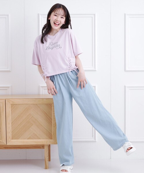 chacoco34★新品 ピンクラテ★ストレッチイ－ジ－パンツ 140 chacoco34様専用☆新品 ピンクラテ☆ストレッチイ－ジ－パンツ 140