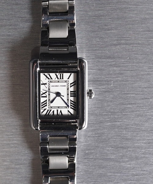 スクエアフェイス クォーツウォッチ / Square Face Quartz Watch