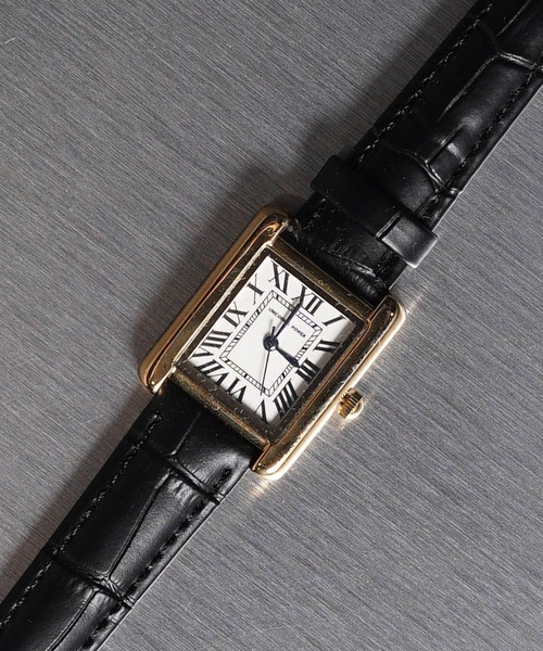 スクエアフェイス クォーツウォッチ / Square Face Quartz Watch
