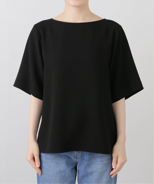MUSE de Deuxieme Classe Simple Tシャツ　ブラック Simple Tシャツ（Tシャツ／カットソー）｜MUSE de Deuxieme
