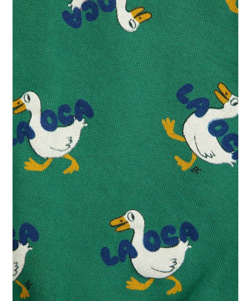BOBO CHOSES(ボボショーズ)の「La oca all over sweatshirt(スウェット・キッズ・グリーン・24MONTH/18MONTH/12MONTH/6MONTH/3MONTH/9MONTH)」の3枚目の写真