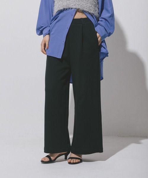 LEPSIM(レプシィム)の「タックスウェットパンツAW 571645(スウェットパンツ・レディース・ピンク/ライトブラウン/グレー/ブラック・FREE)」の16枚目の写真