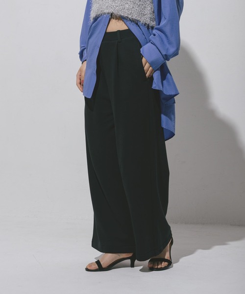 LEPSIM(レプシィム)の「タックスウェットパンツAW 571645(スウェットパンツ・レディース・ピンク/ライトブラウン/グレー/ブラック・FREE)」の18枚目の写真