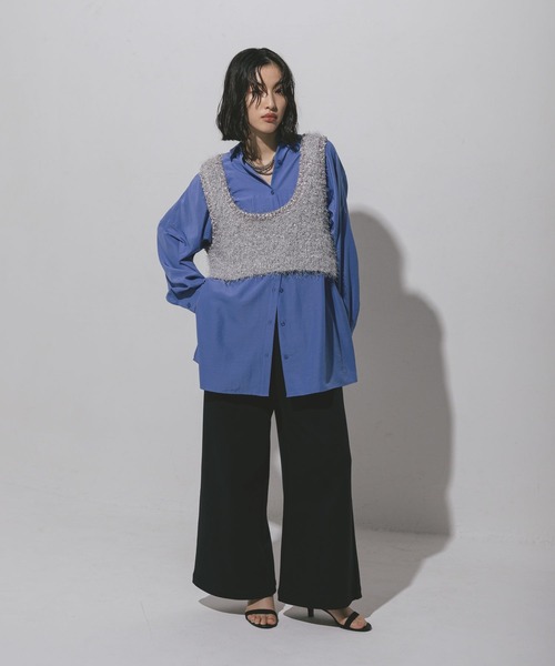 LEPSIM(レプシィム)の「タックスウェットパンツAW 571645(スウェットパンツ・レディース・ピンク/ライトブラウン/グレー/ブラック・FREE)」の19枚目の写真