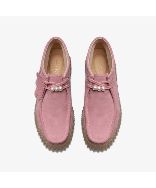 Clarks(クラークス)の「Torhill Moss / トーヒルモス(ダスティーローズスエード)(ブーツ・レディース・ピンク・UK5/UK4.5/UK4/UK3.5/UK3/UK6/UK5.5)」の6枚目の写真