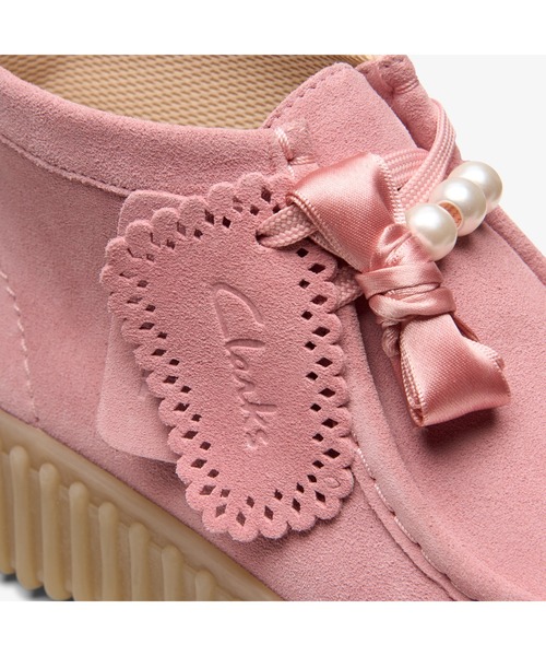 Clarks(クラークス)の「Torhill Moss / トーヒルモス(ダスティーローズスエード)(ブーツ・レディース・ピンク・UK5/UK4.5/UK4/UK3.5/UK3/UK6/UK5.5)」の7枚目の写真