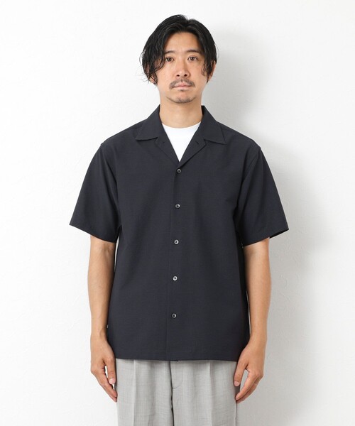 NOLLEY'S goodman(ノーリーズグッドマン)の「DotAir撥水ストレッチオープンカラー 25SS(シャツ/ブラウス・メンズ・ネイビー/ブラック系その他/ライトグレー/ブルー系その他・L/M/S)」の10枚目の写真