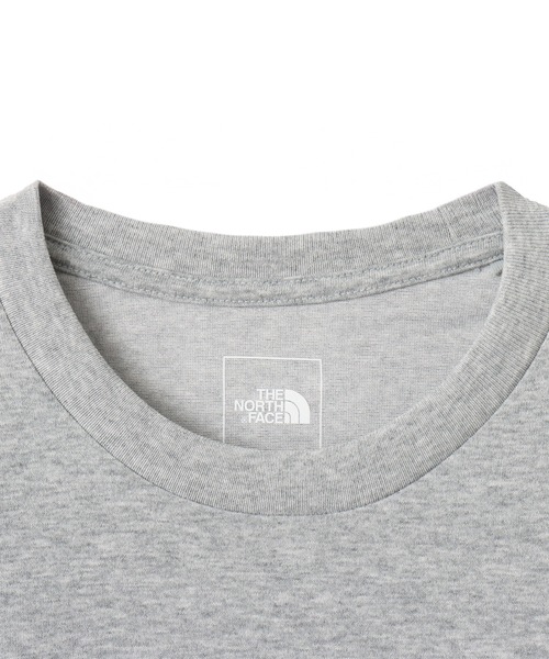THE NORTH FACE(ザノースフェイス)の「THE NORTH FACE L/S Back Square Logo Tee / ザ・ノース・フェイス ロング スリーブ バック スクエア ロゴ ティー(Tシャツ/カットソー・メンズ・ホワイト/ブラック/グレー・S/M/L/XL/XXL)」の6枚目の写真