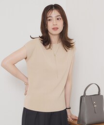 ITS'DEMO | ◆【接触冷感／手洗い可】フレンチスリーブニット(ニット/セーター)