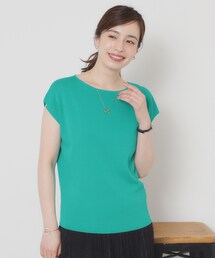 ITS'DEMO | 【接触冷感／手洗い可】フレンチスリーブニット(ニット/セーター)