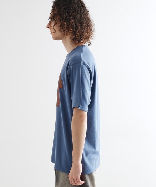 tk.TAKEO KIKUCHI(ティーケータケオキクチ)の「ボカシフラワーTシャツ(Tシャツ/カットソー・メンズ・ブラック/ブルーグリーン/ホワイト・02/03/04)」の17枚目の写真