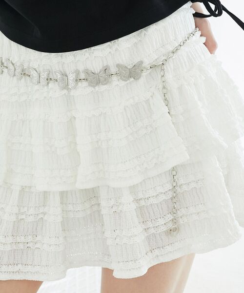 MAJESTIC LEGON(マジェスティックレゴン)の「アソートモチーフチェーンベルト(ベルト・レディース・A/B・FREE)」の2枚目の写真