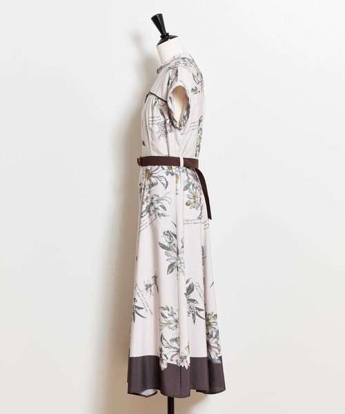 セール】【15周年】スカーフ柄シャツワンピース（ワンピース）｜NOELA