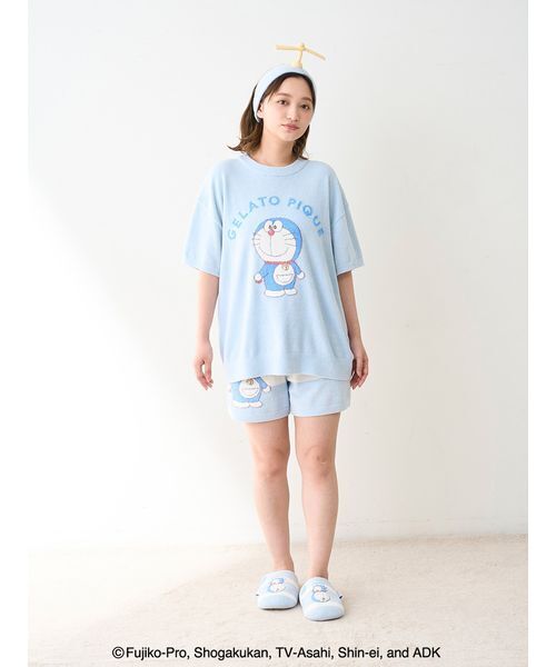 gelato pique（ジェラートピケ）の「【ドラえもん】ヘアバンド（ヘアバンド・レディース・ブルー/イエロー・F）」の5枚目の写真